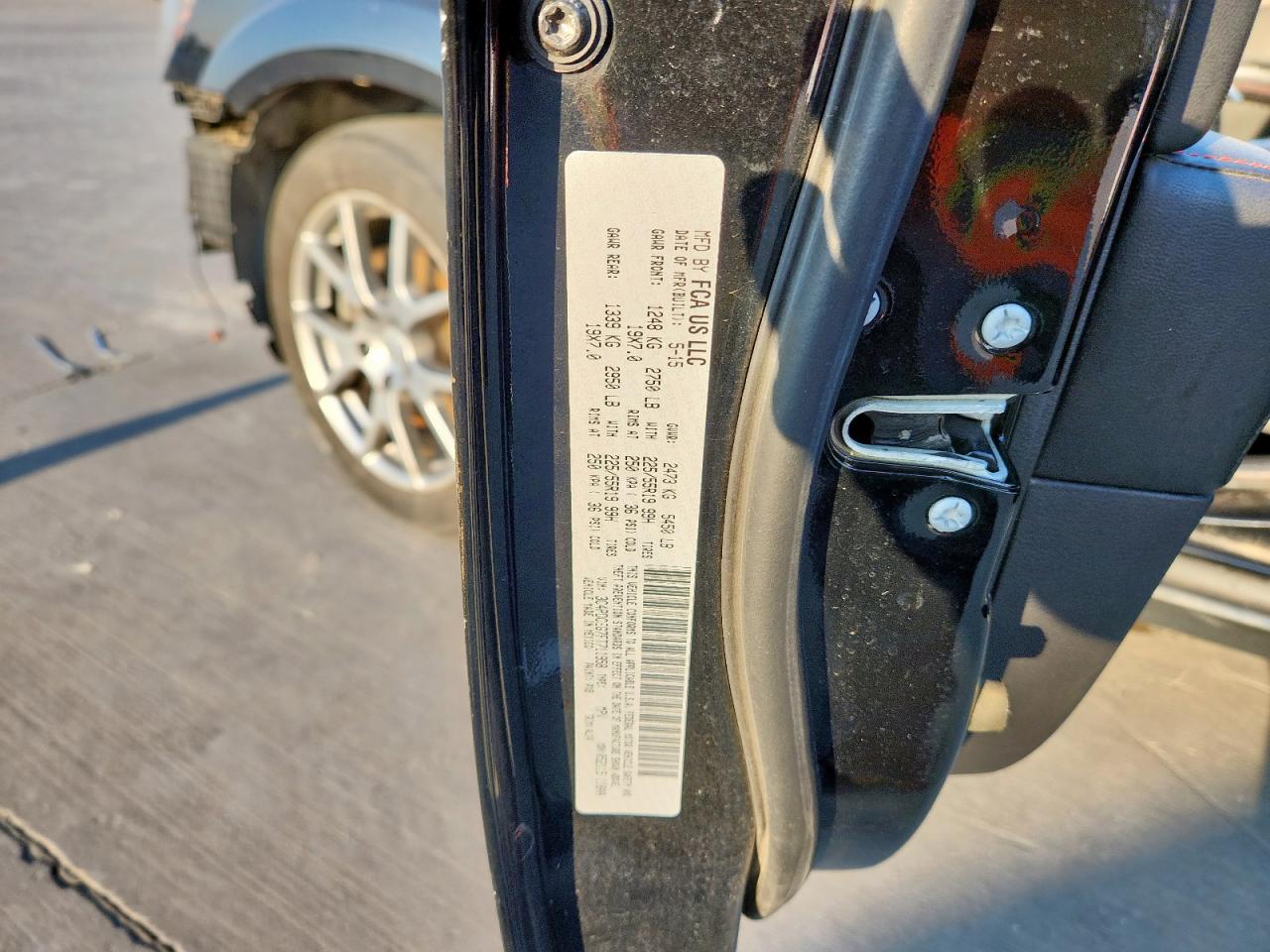 2015 Dodge Journey R/T VIN: 3C4PDCEG7FT711958 Lot: 80395515