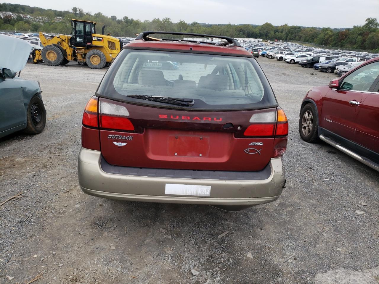 2004 Subaru Legacy Outback Awp VIN: 4S3BH675347615452 Lot: 81851145