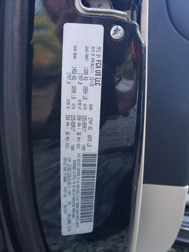 2020 Chrysler Voyager Lxi VIN: 2C4RC1DG0LR145111 Lot: 80729105