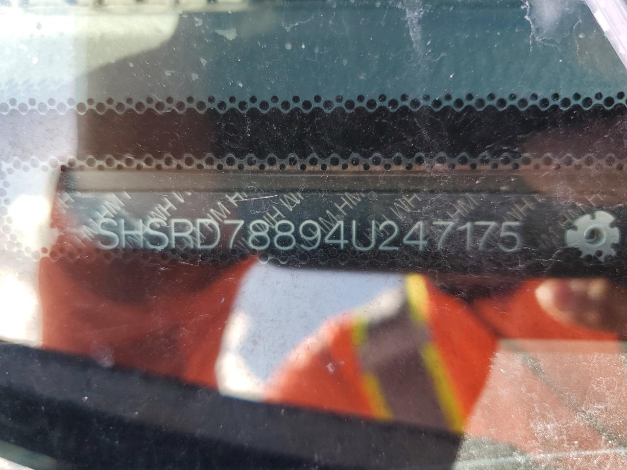 2004 Honda Cr-V Ex VIN: SHSRD78894U247175 Lot: 81424055