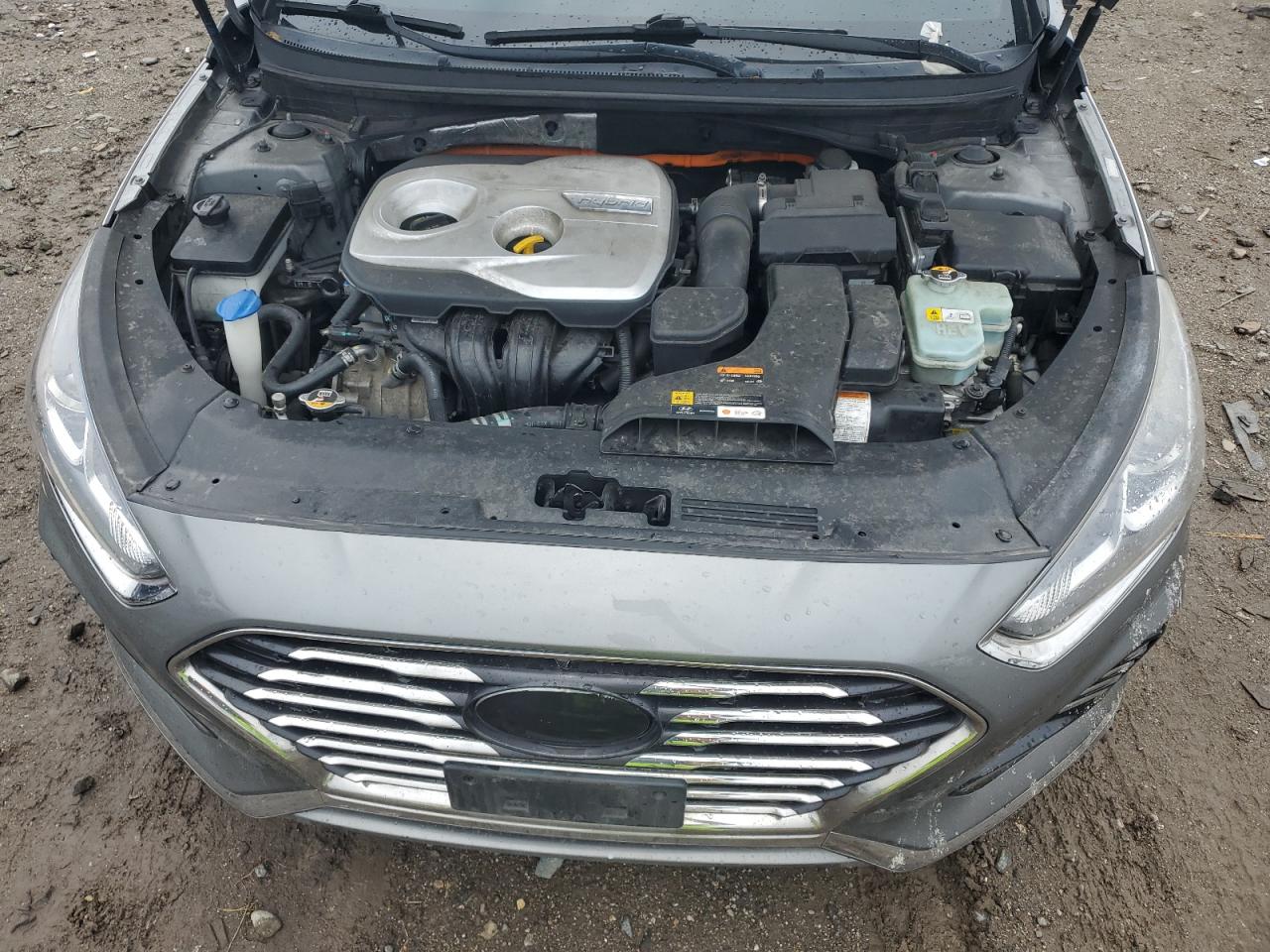 2018 Hyundai Sonata Hybrid VIN: KMHE24L35JA078794 Lot: 83989905