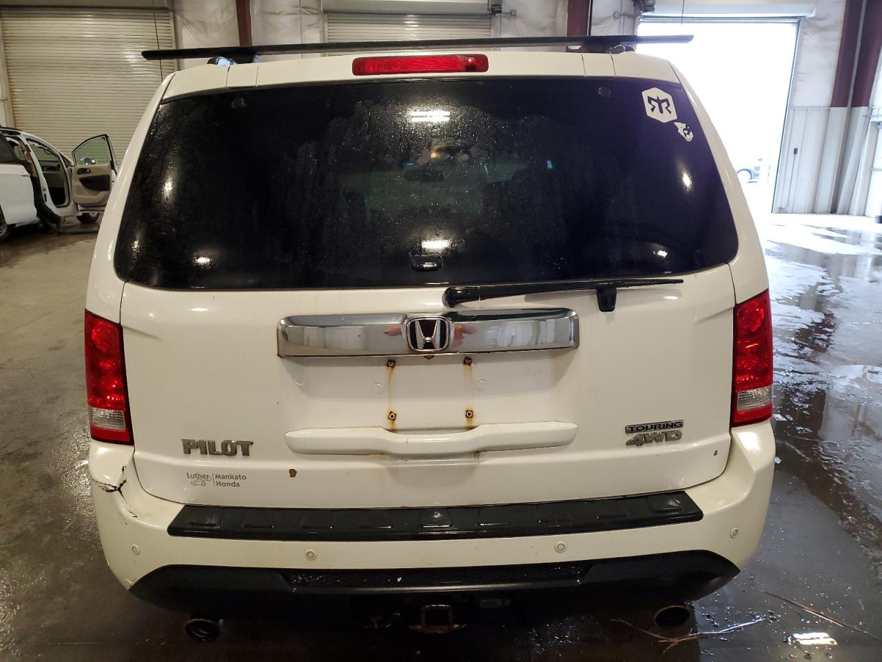 2012 Honda Pilot Touring VIN: 5FNYF4H9XCB047585 Lot: 80005365