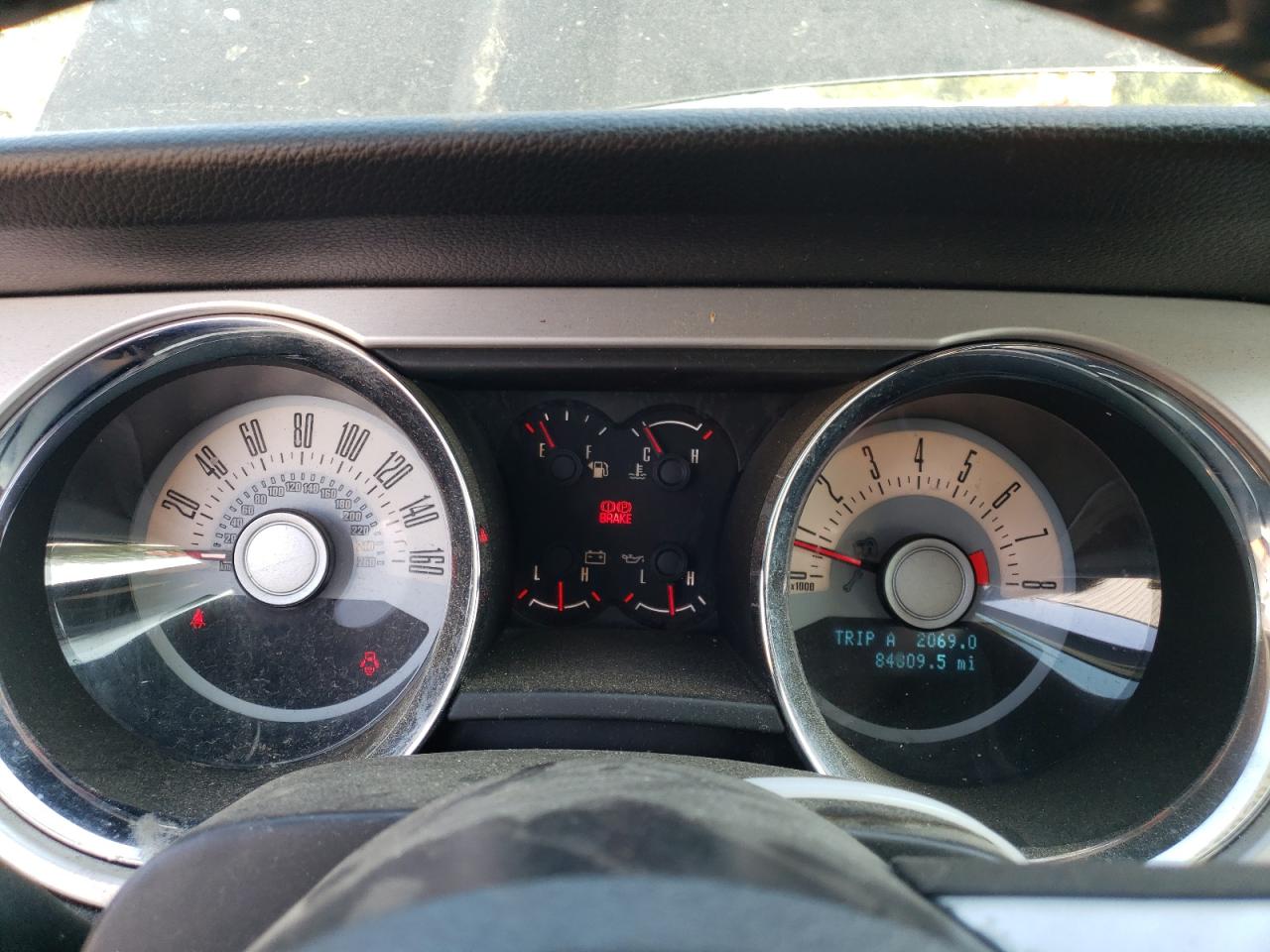 2011 Ford Mustang VIN: 1ZVBP8AM9B5134433 Lot: 80301575