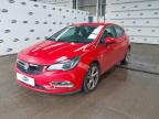 2018 VAUXHALL ASTRA 1.4T 16V 150 SRI NAV 5DR for sale at Copart EAST KILBRIDE