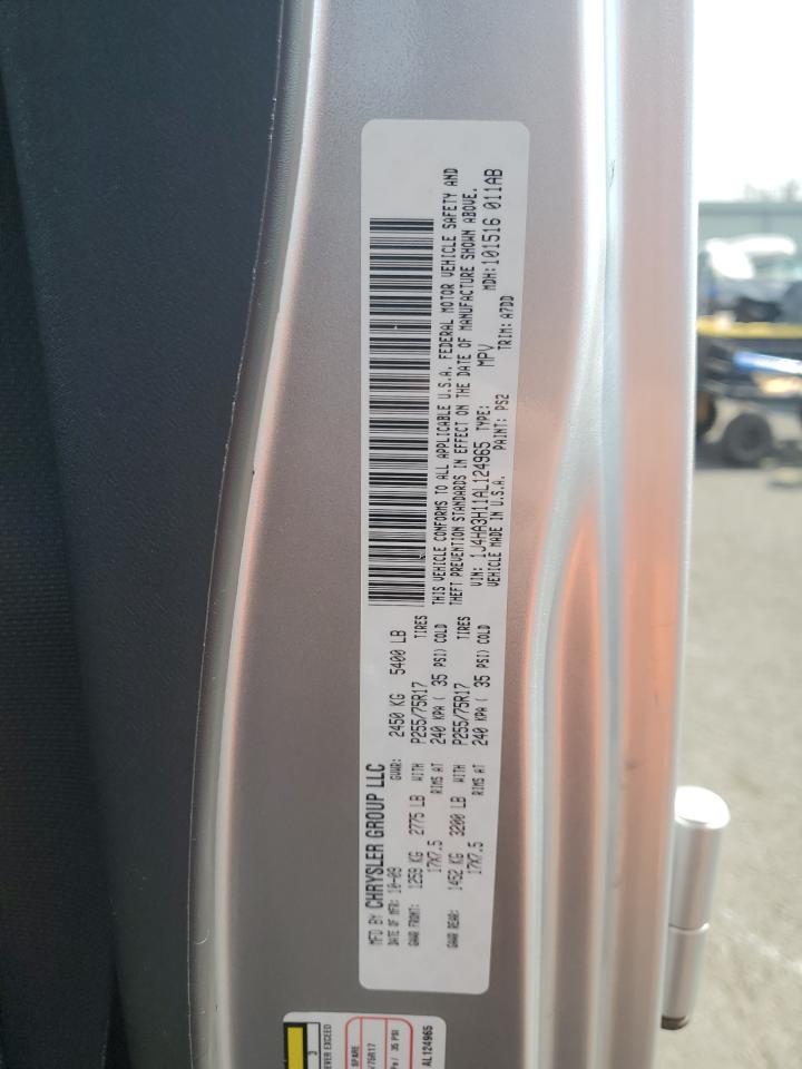 2010 Jeep Wrangler Unlimited Sport VIN: 1J4HA3H11AL124965 Lot: 82073565