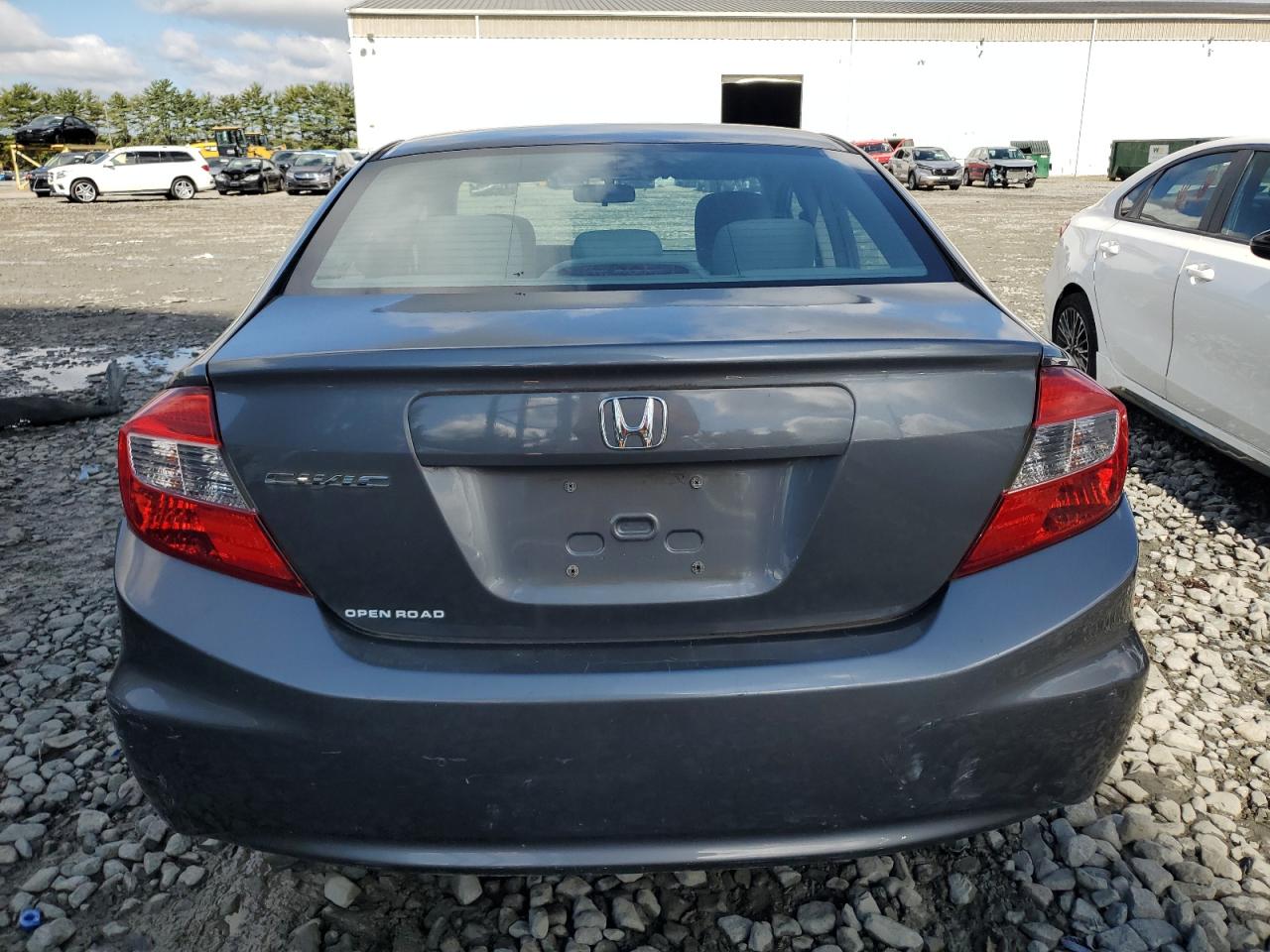 2012 Honda Civic Lx VIN: 19XFB2F53CE357588 Lot: 80764435