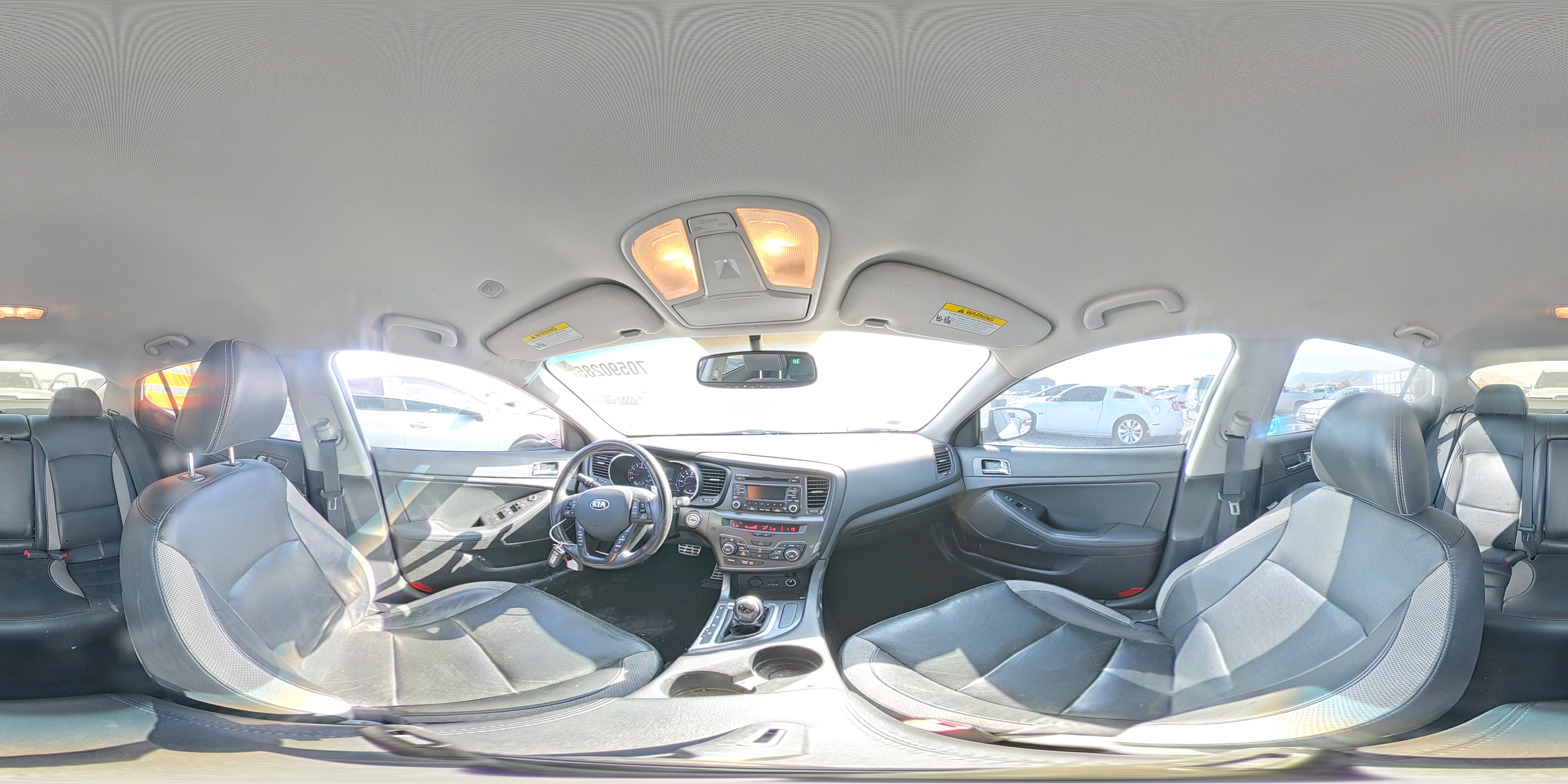 2013 Kia Optima Sx VIN: 5XXGR4A60DG141167 Lot: 70590285