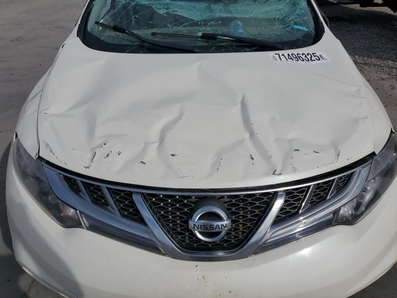 2012 Nissan Murano S VIN: JN8AZ1MW6CW231456 Lot: 71496325