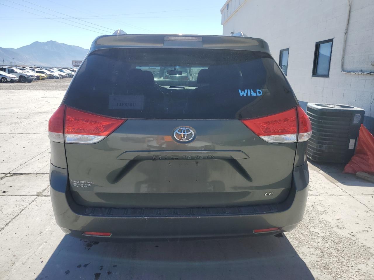 2011 Toyota Sienna Le VIN: 5TDKK3DC8BS130780 Lot: 84043465