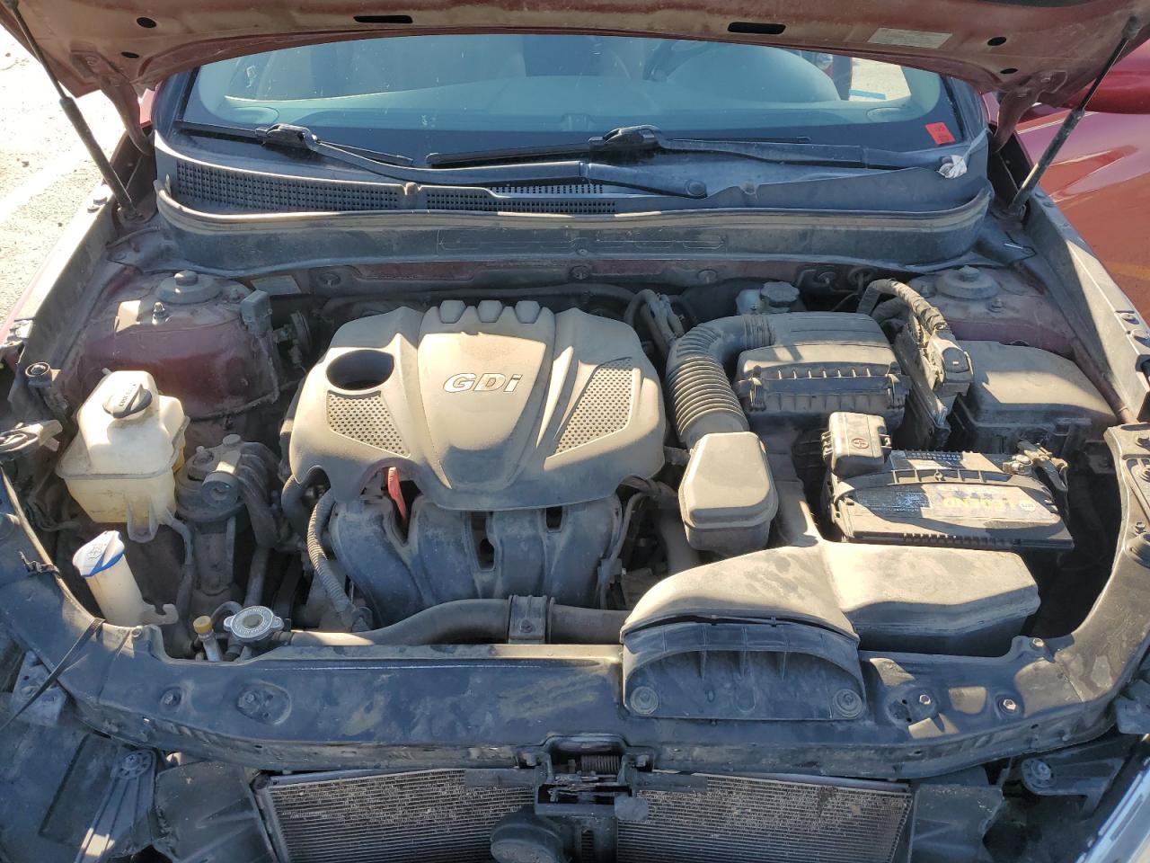 2013 Hyundai Sonata Gls VIN: 5NPEB4AC4DH581110 Lot: 81226995