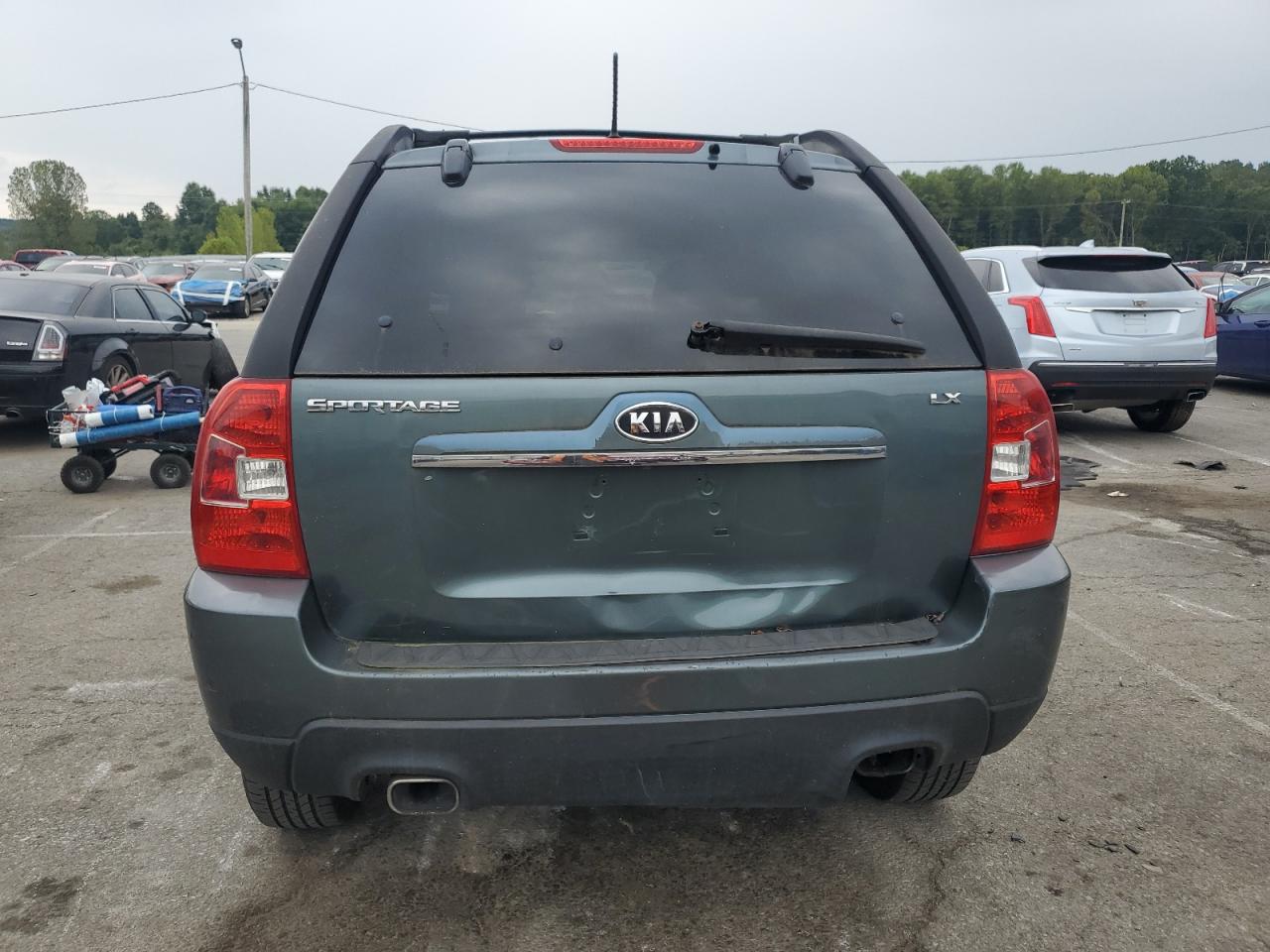 2009 Kia Sportage Lx VIN: KNDJF724997593650 Lot: 70372325