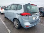 2017 VAUXHALL ZAFIRA TOURER DESIGN TURB  for sale at Copart CHESTER