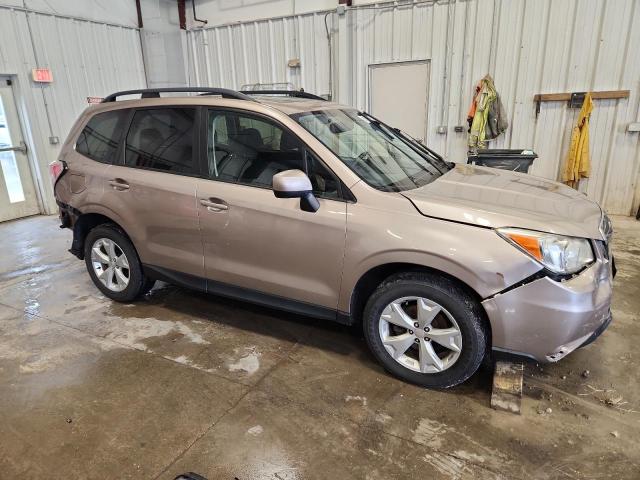  SUBARU FORESTER 2016 Золотой