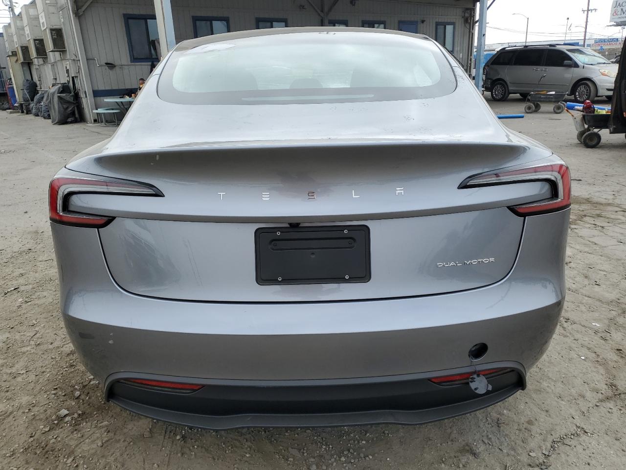 2025 Tesla Model 3 VIN: 5YJ3E1EB7SF998344 Lot: 84281355
