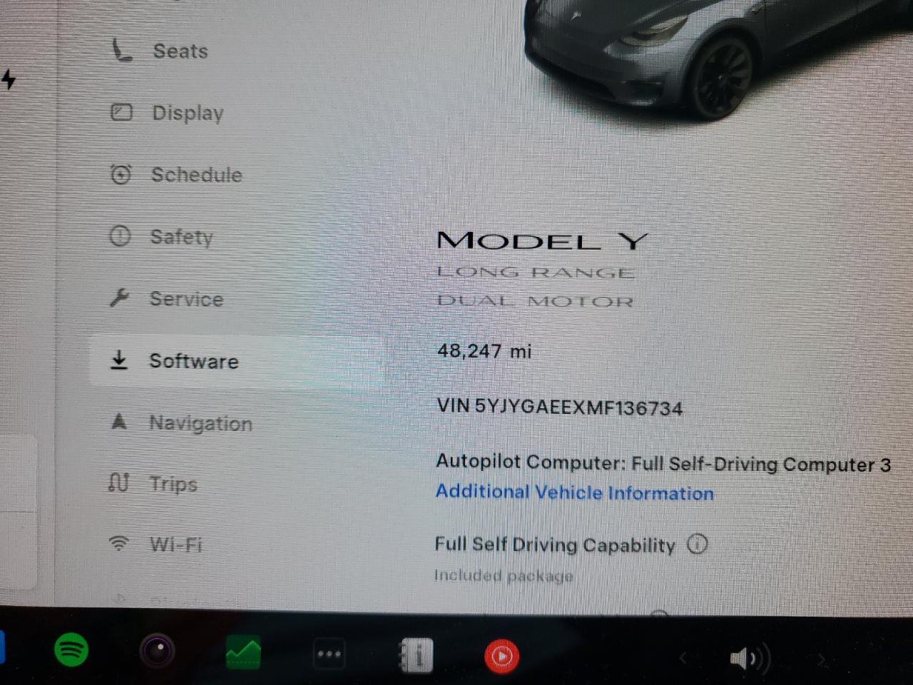 2021 Tesla Model Y VIN: 5YJYGAEEXMF136734 Lot: 71866515