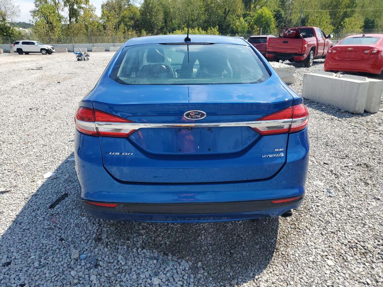 2018 Ford Fusion Se Hybrid VIN: 3FA6P0LU5JR170141 Lot: 80733225