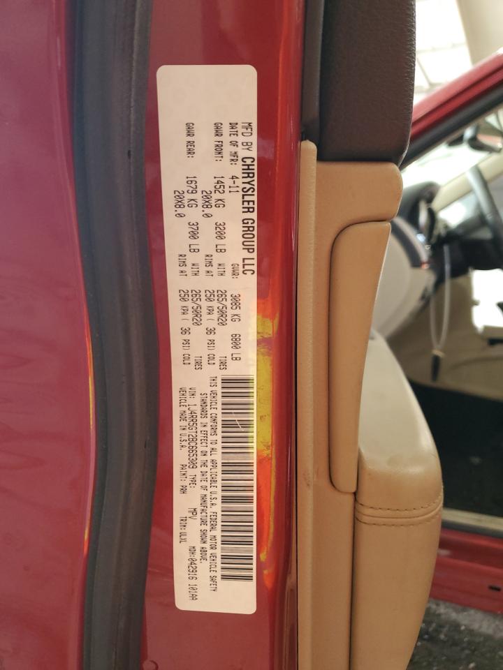 2011 Jeep Grand Cherokee Limited VIN: 1J4RR5GT2BC665309 Lot: 71225365