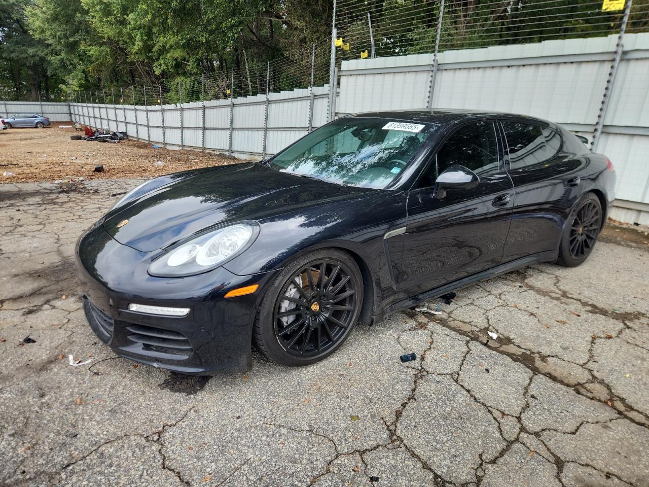 2016 PORSCHE PANAMERA BLACK VIN: WP0AA2A76GL005494