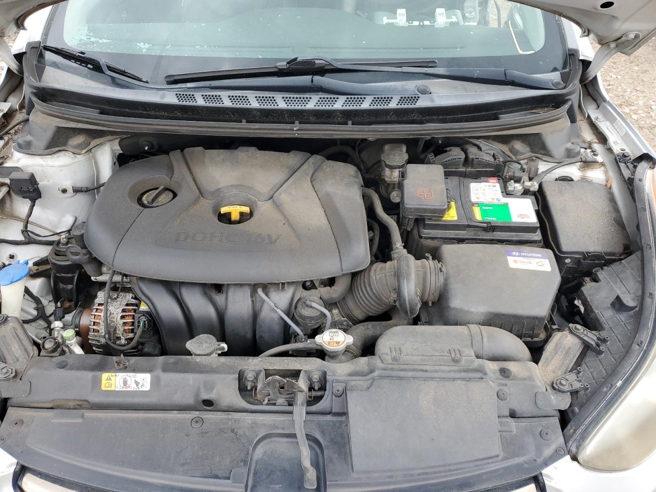 2013 Hyundai Elantra Gls VIN: KMHDH4AE9DU572836 Lot: 81368955