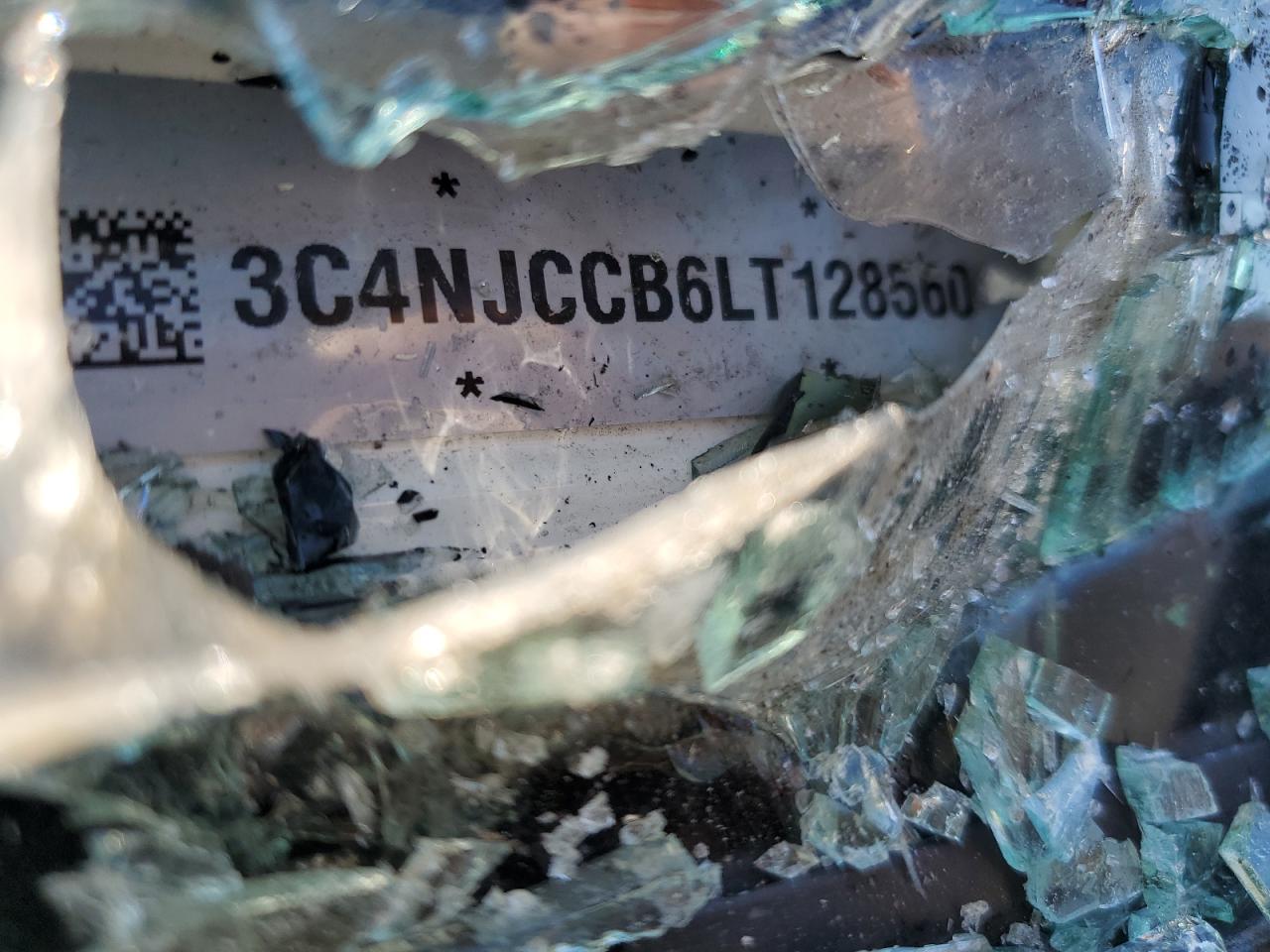 2020 Jeep Compass Limited VIN: 3C4NJCCB6LT128560 Lot: 85257985