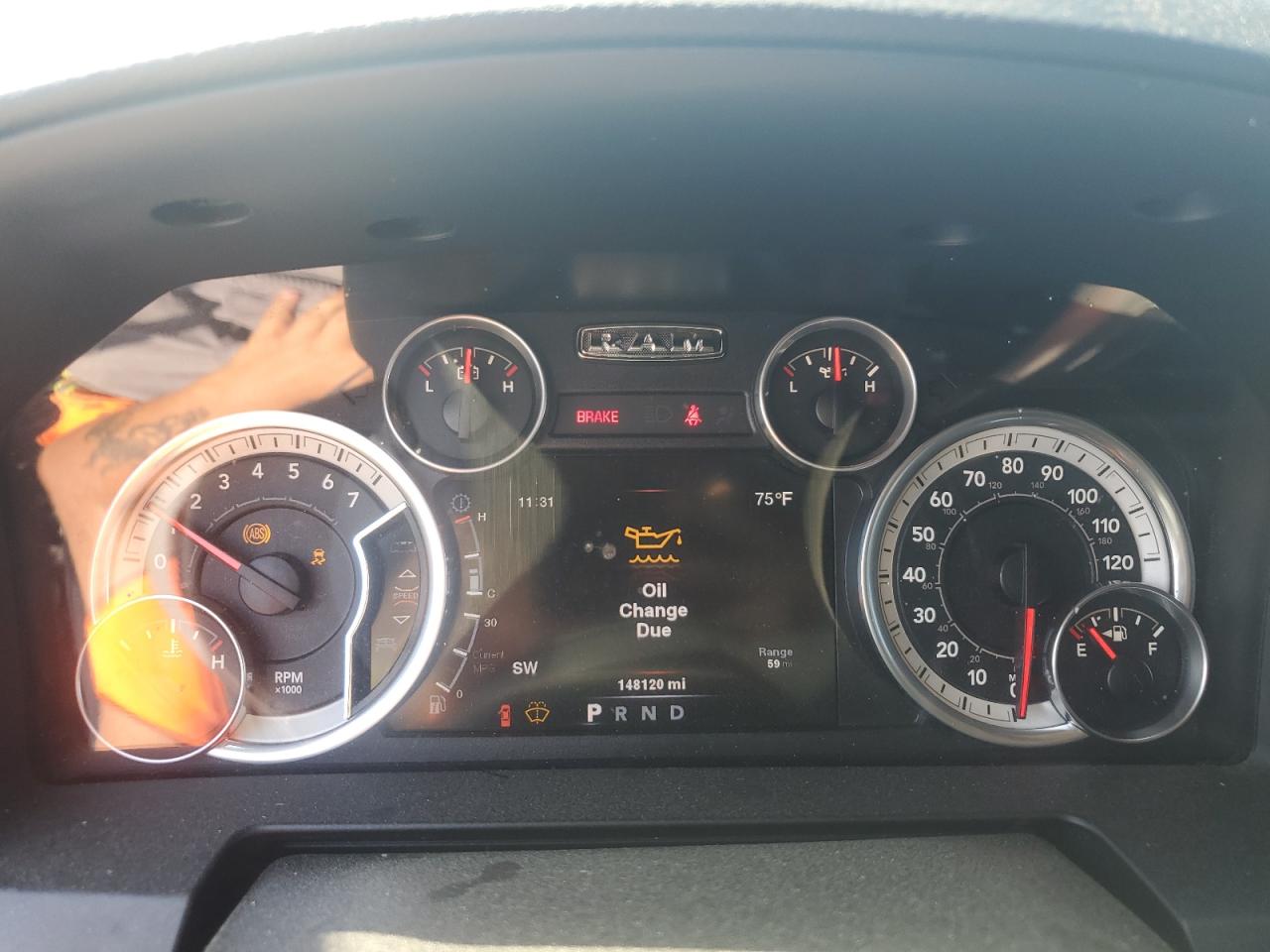 2014 Ram 1500 Laramie VIN: 1C6RR7NTXES249532 Lot: 71835185