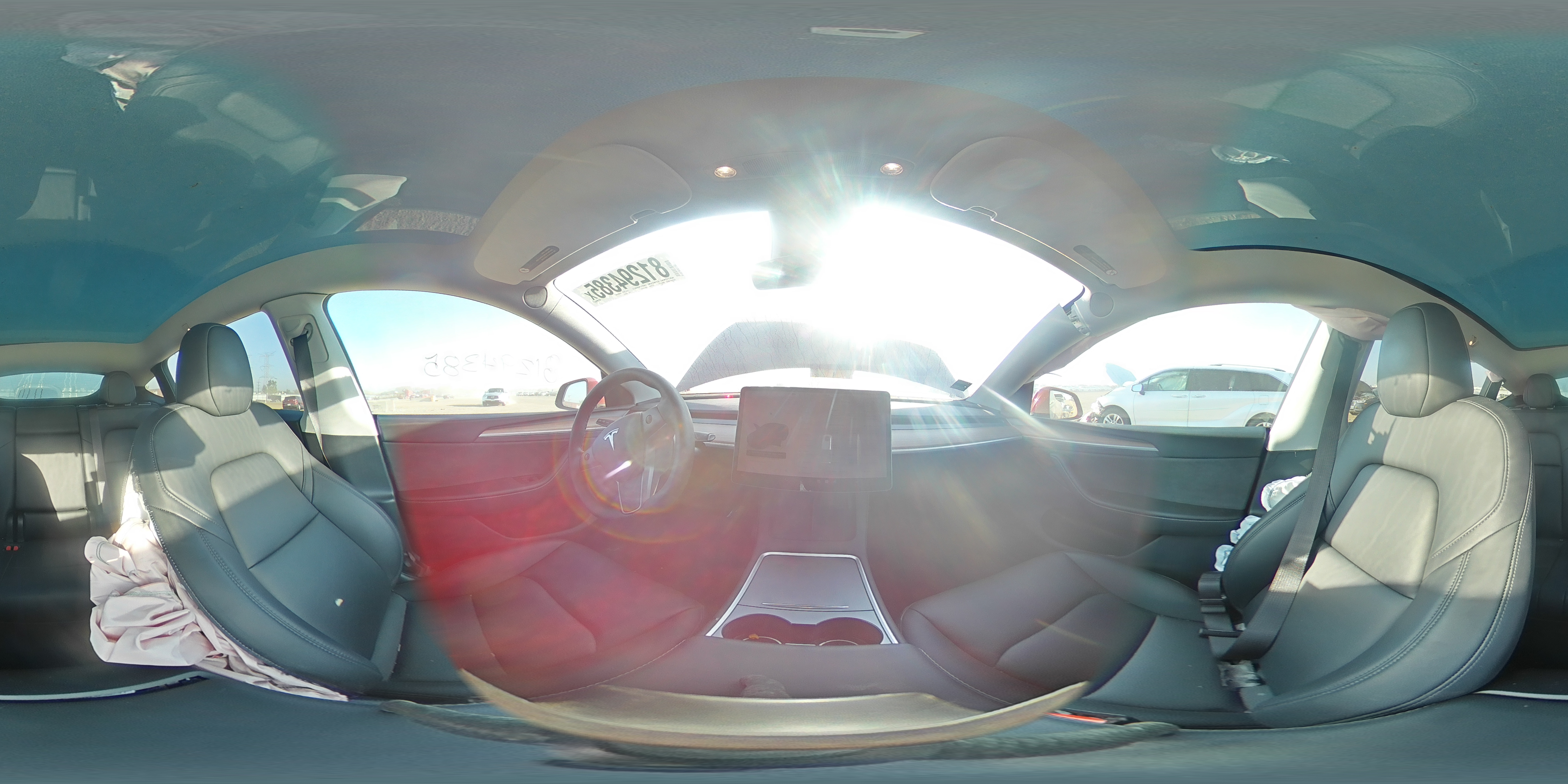 2024 Tesla Model Y VIN: 7SAYGDEE5RA255655 Lot: 81294385