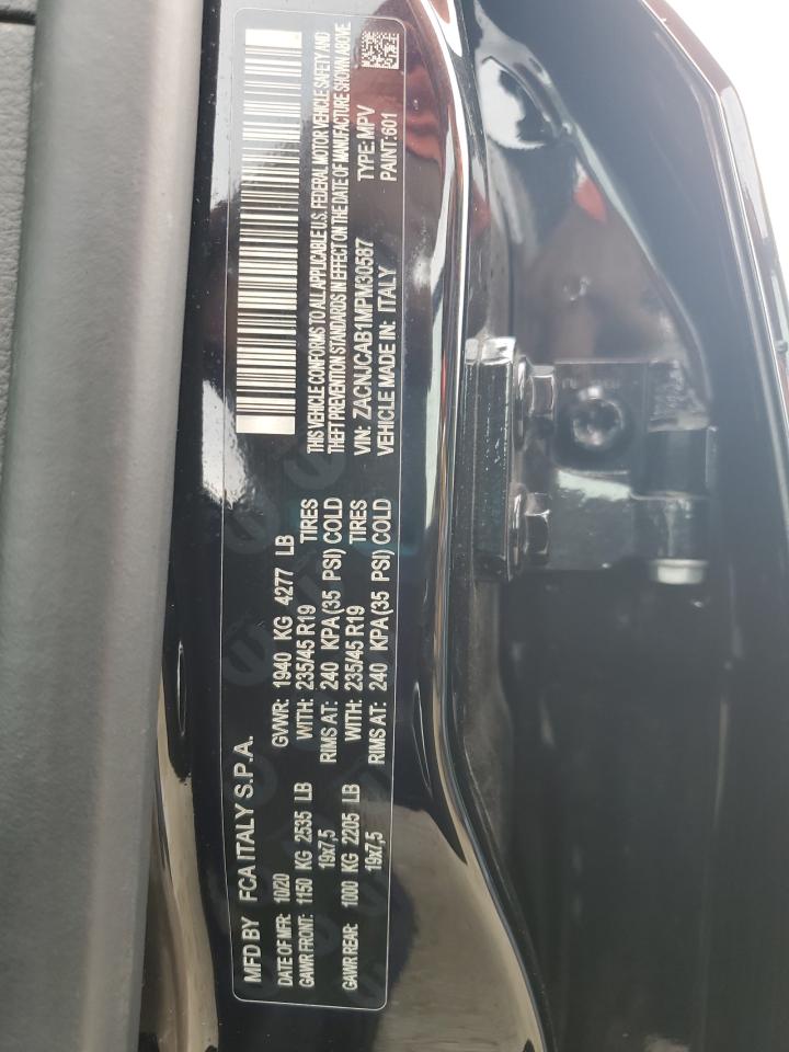 2021 Jeep Renegade Sport VIN: ZACNJCAB1MPM30587 Lot: 80994895