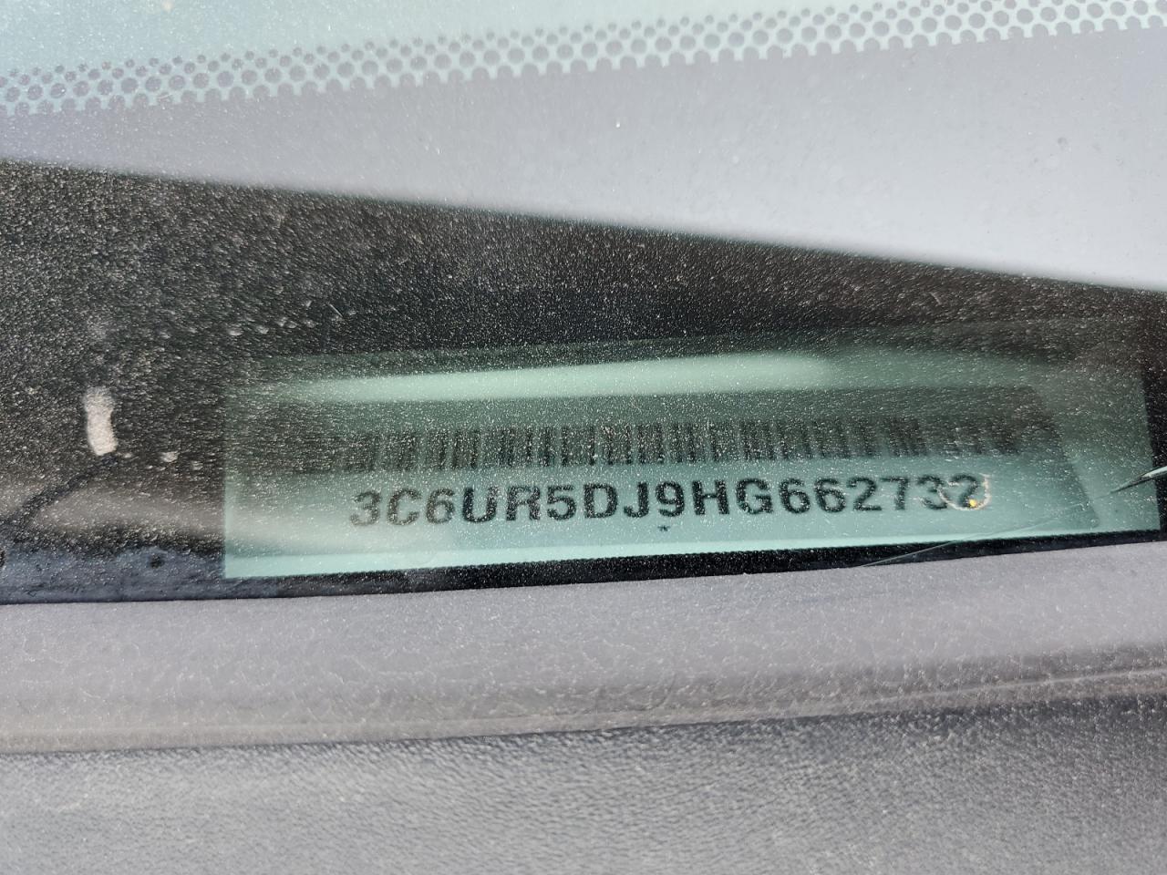 2017 Ram 2500 Slt VIN: 3C6UR5DJ9HG662732 Lot: 71673305