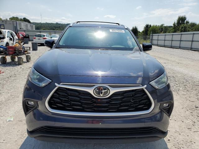  TOYOTA HIGHLANDER 2021 Синий