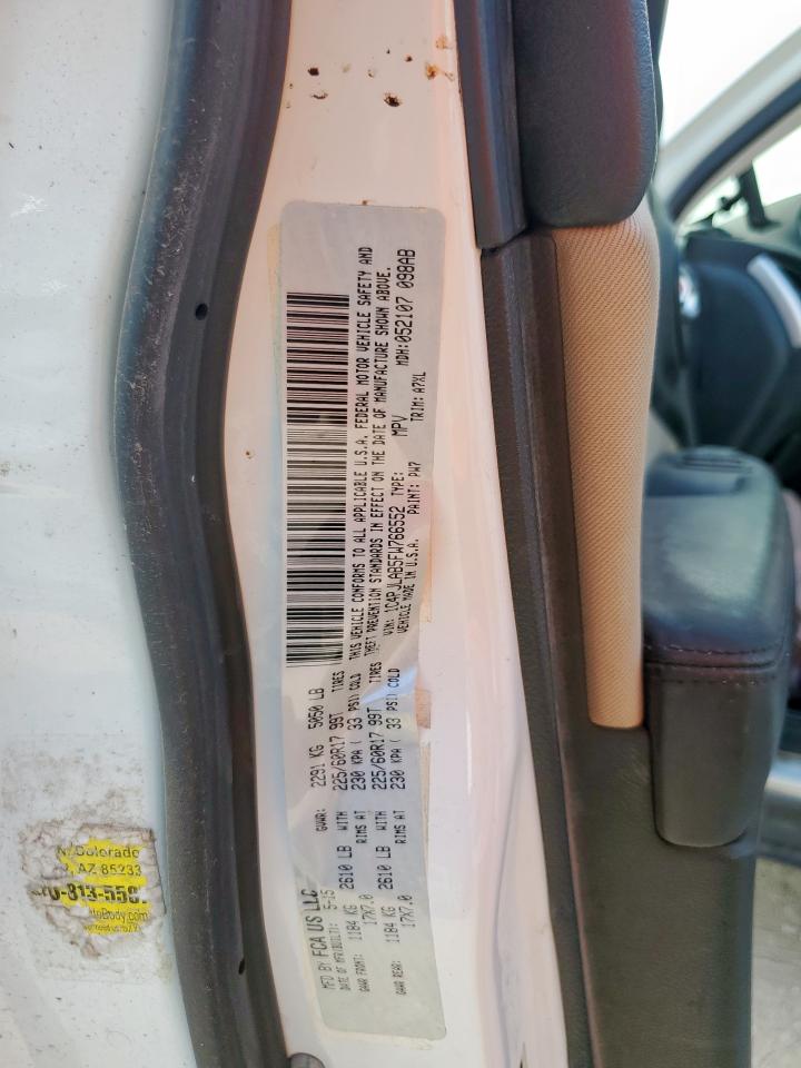 2015 Jeep Cherokee Sport VIN: 1C4PJLAB5FW766552 Lot: 81806715