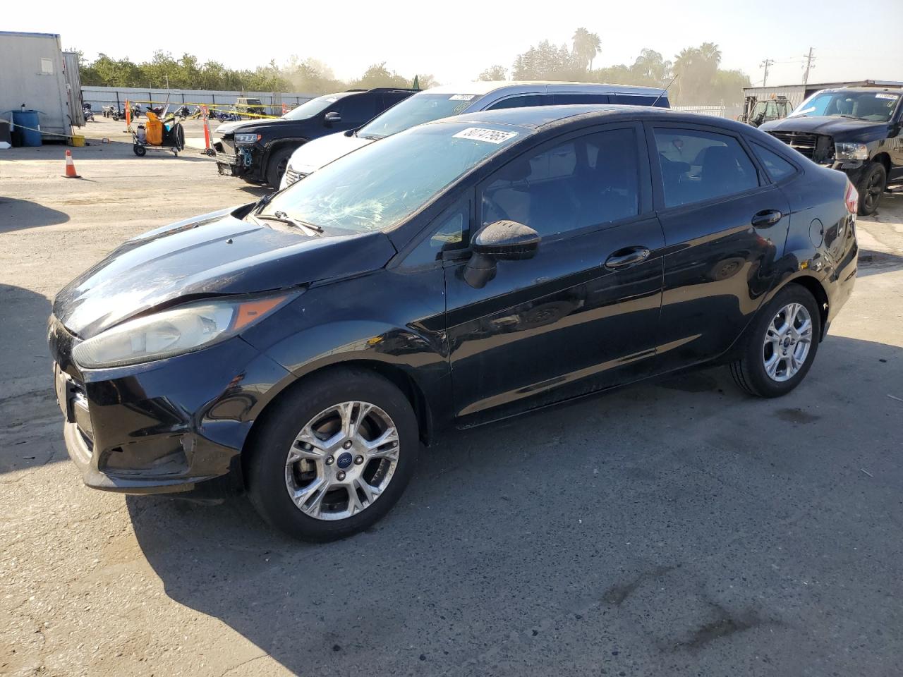 2018 Ford Fiesta S black null gasoline 3FADP4AJ4JM117466 photo #1
