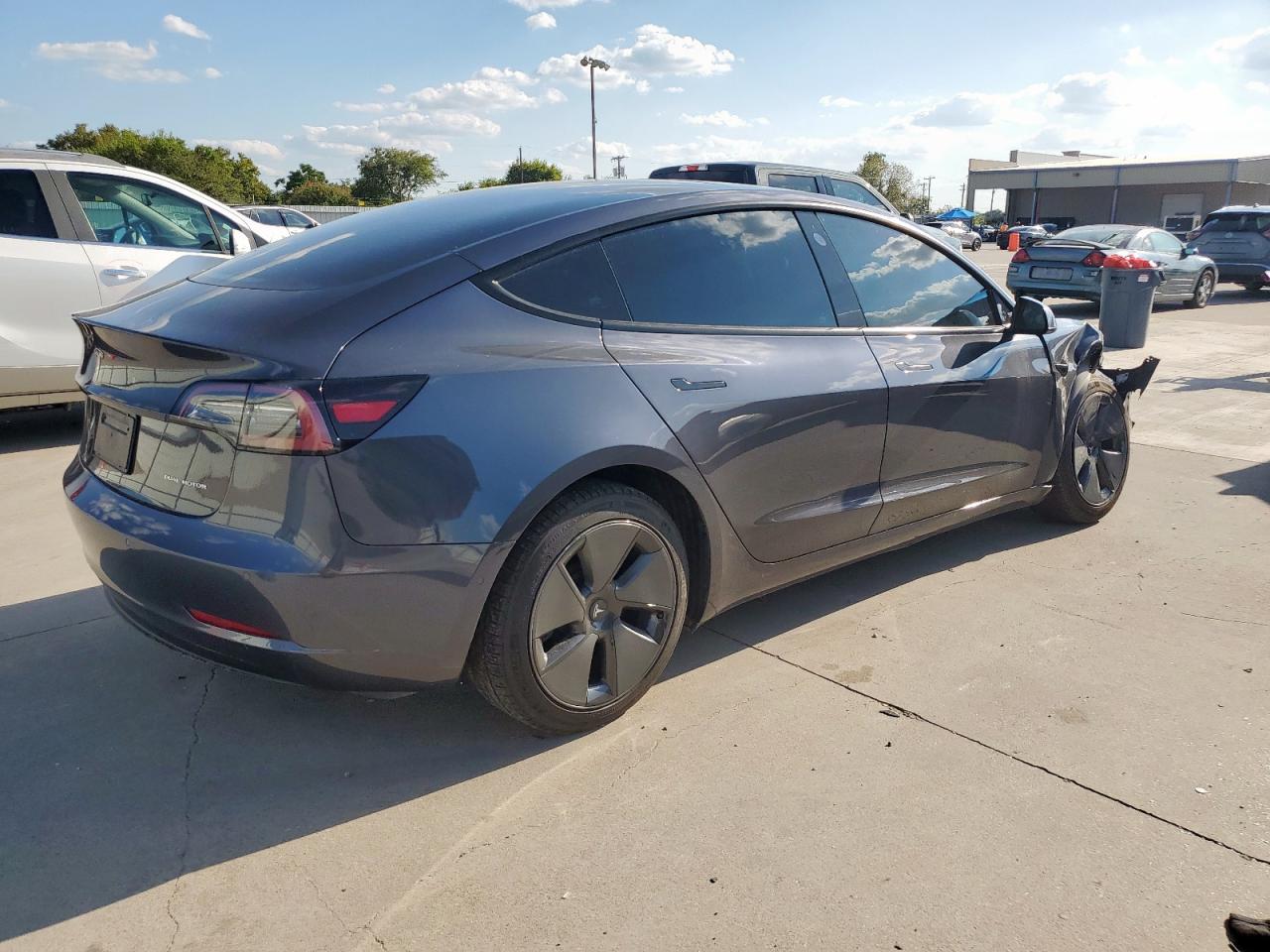 2021 Tesla Model 3 5YJ3E1EB6MF035583 photo #4
