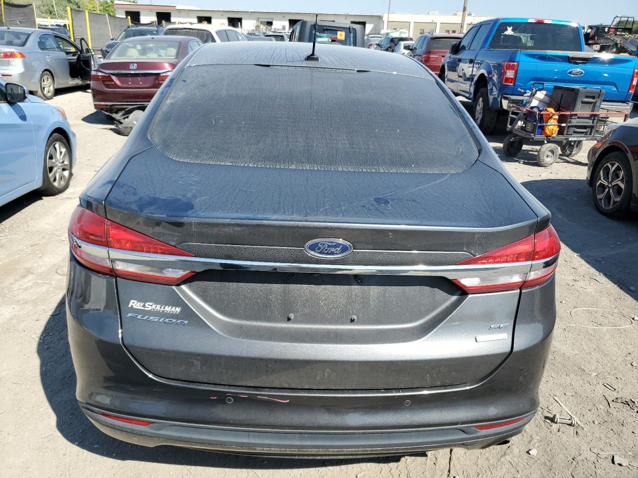 2017 Ford Fusion Se VIN: 3FA6P0HD3HR365416 Lot: 80495425