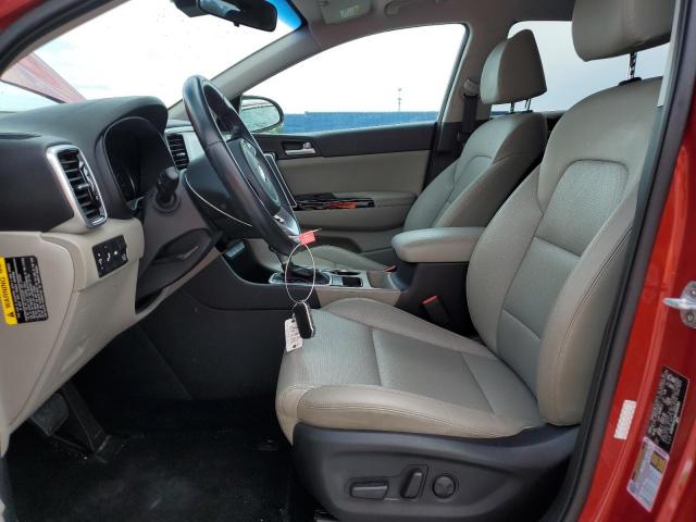  KIA SPORTAGE 2021 Czerwony