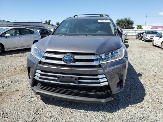  TOYOTA HIGHLANDER 2019 Серый