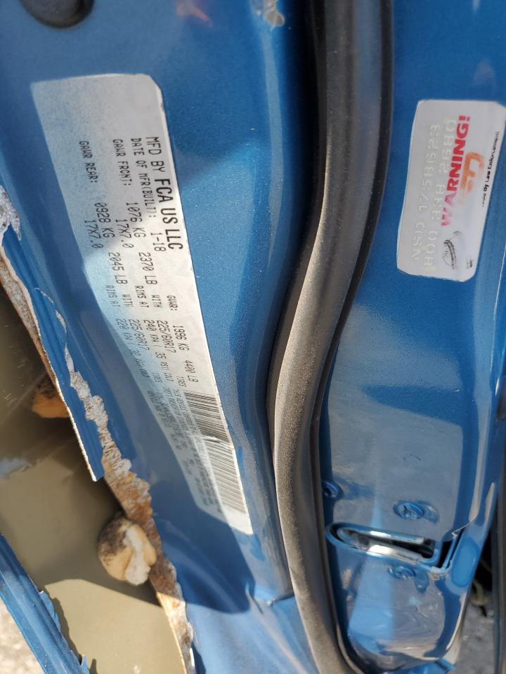 2018 Jeep Compass Latitude VIN: 3C4NJCBB0JT181981 Lot: 80626715