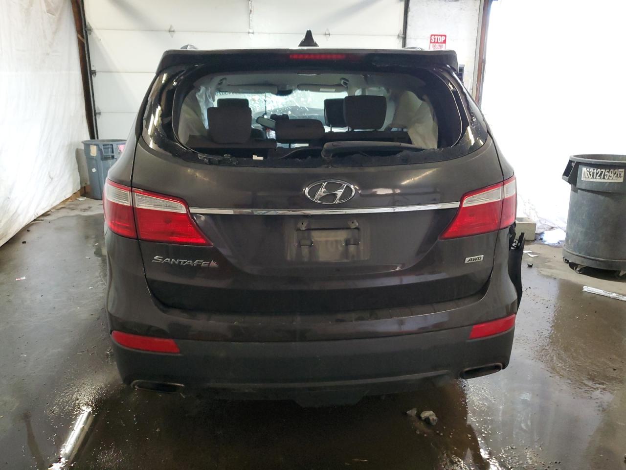 2016 Hyundai Santa Fe Se VIN: KM8SMDHF1GU154163 Lot: 81045025