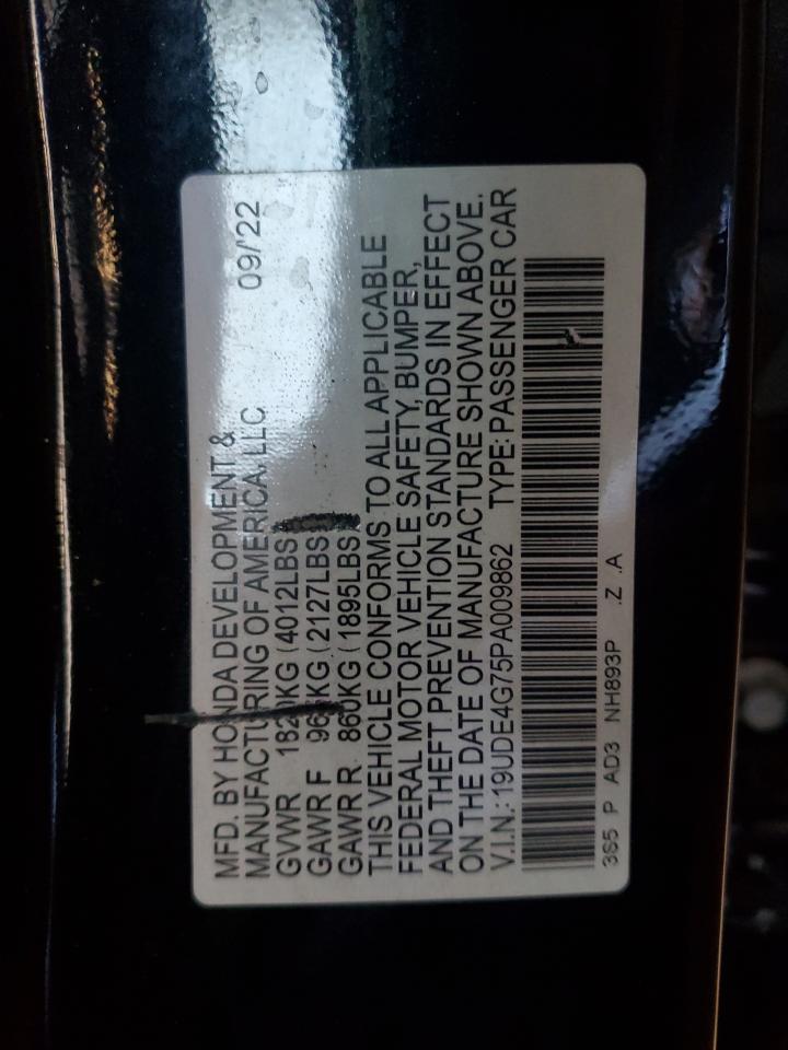 2023 Acura Integra A-Spec Tech VIN: 19UDE4G75PA009862 Lot: 70767945