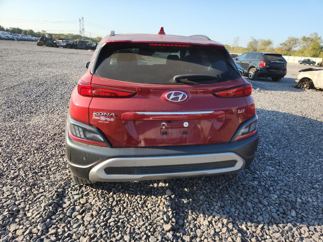 2022 Hyundai Kona Limited VIN: KM8K53A36NU878497 Lot: 80379315