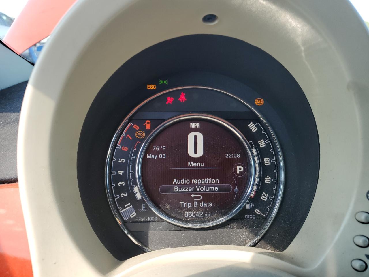 2016 Fiat 500 Easy VIN: 3C3CFFKR1GT168869 Lot: 81759035