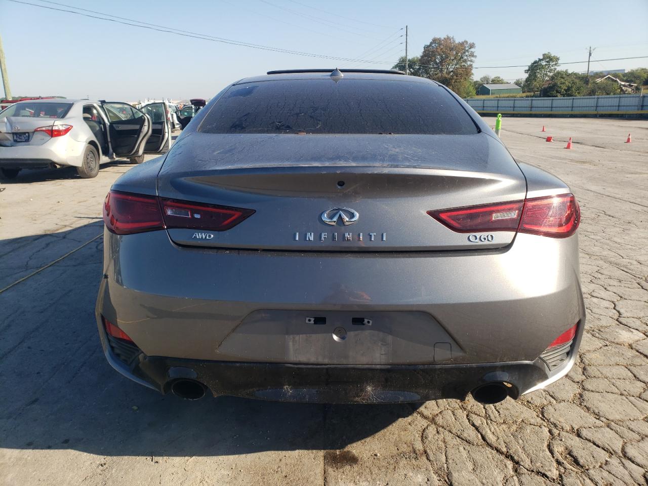 2019 Infiniti Q60 Pure VIN: JN1EV7EL1KM291514 Lot: 62658525