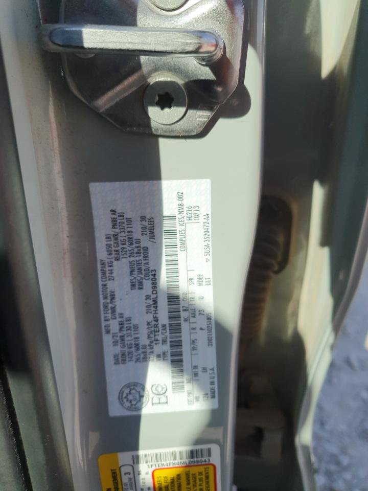 2021 Ford Ranger Xl VIN: 1FTER4FH4MLD98043 Lot: 71102765