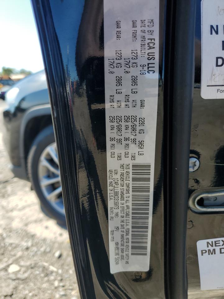 2019 Jeep Cherokee Latitude Plus VIN: 1C4PJLLB8KD316073 Lot: 71543625