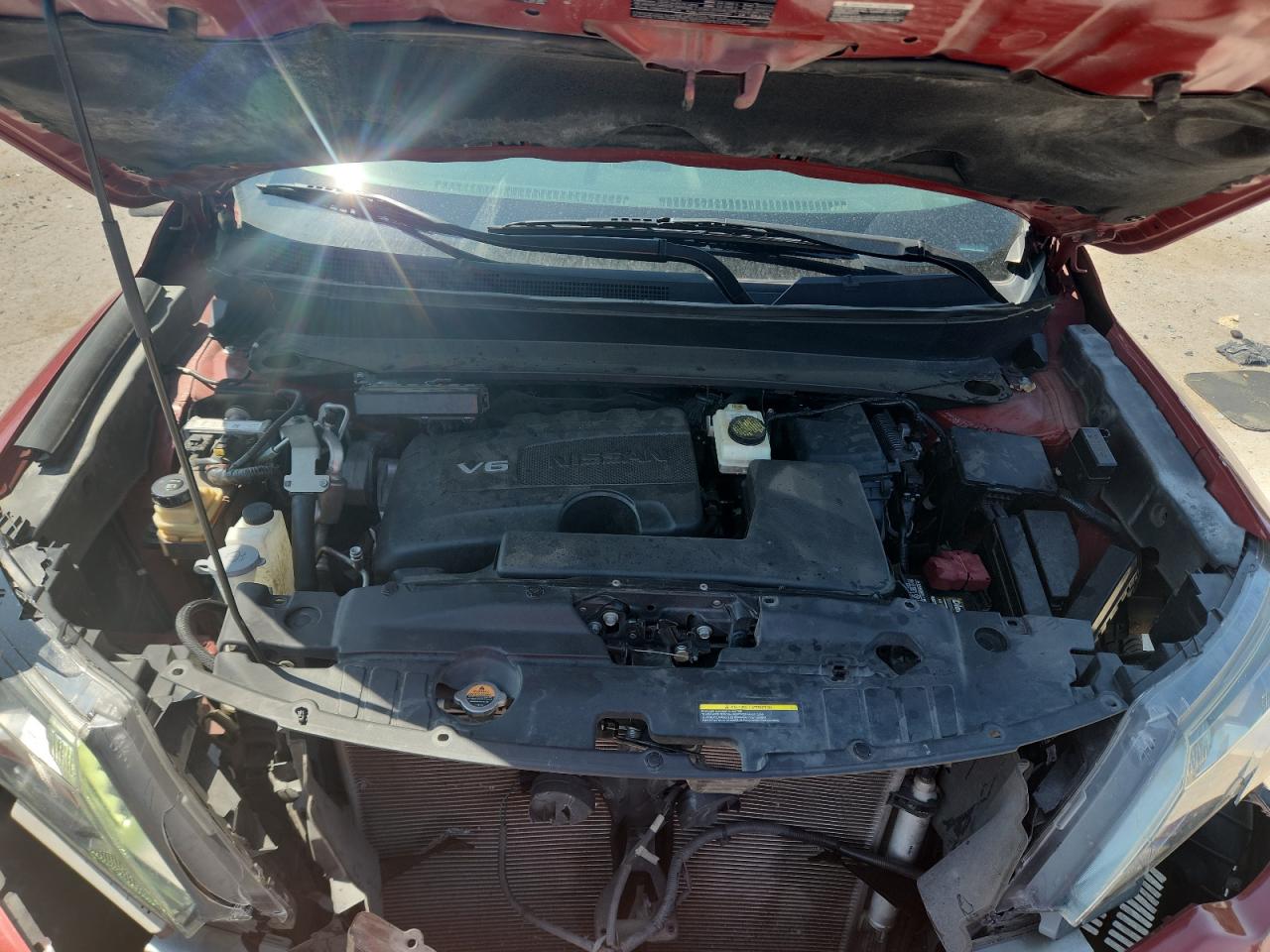 2017 Nissan Pathfinder S VIN: 5N1DR2MN2HC624624 Lot: 71932965