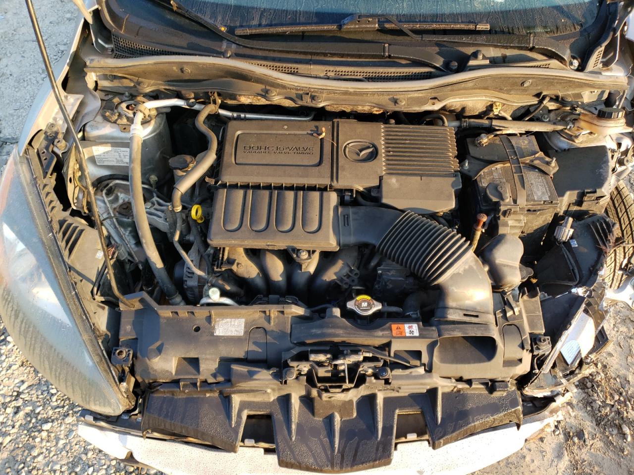 2012 Mazda Mazda2 VIN: JM1DE1LY5C0142648 Lot: 80501375