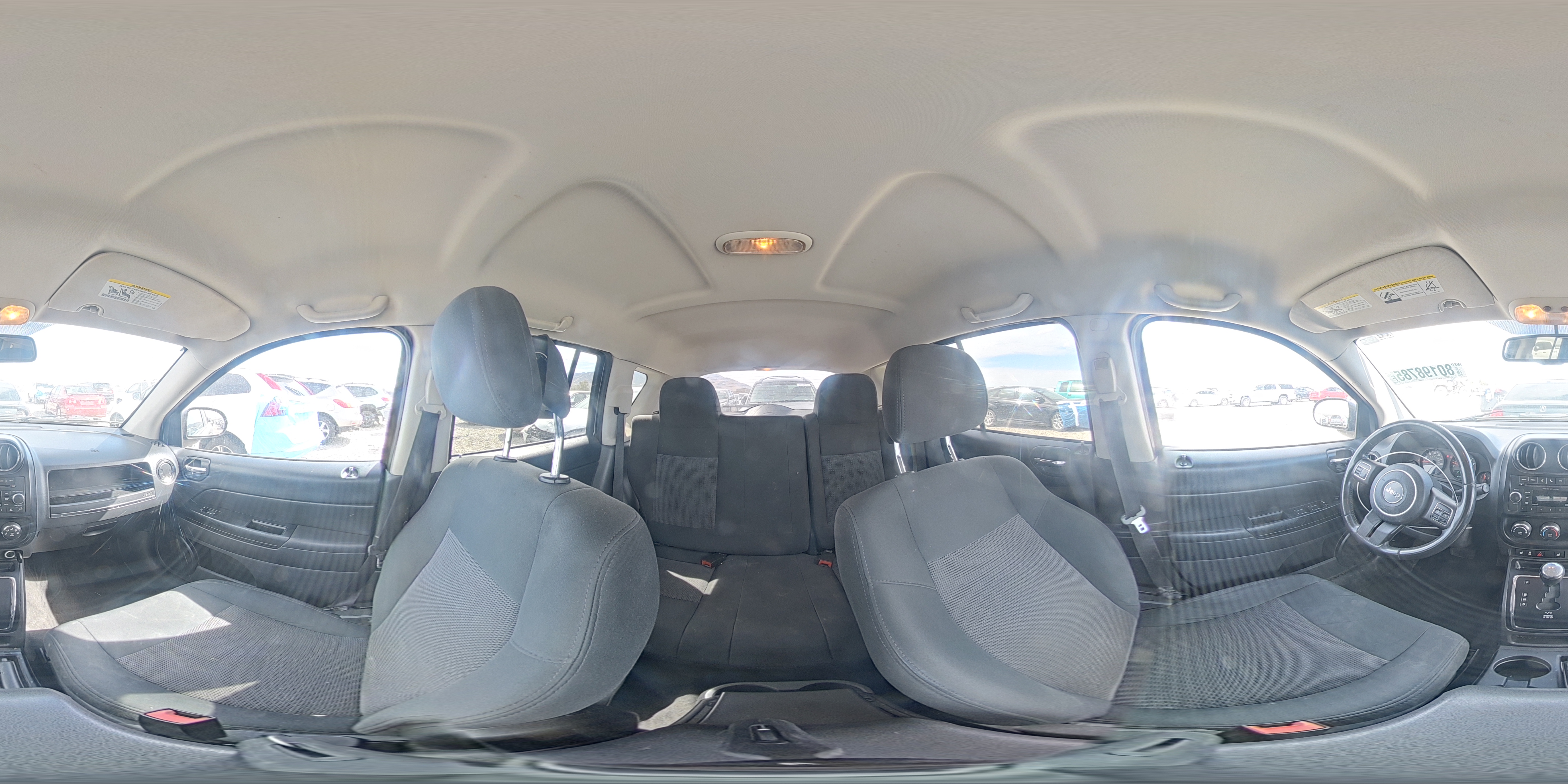 2012 Jeep Compass Latitude VIN: 1C4NJCEBXCD666360 Lot: 80198785