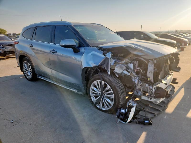  TOYOTA HIGHLANDER 2023 Синий