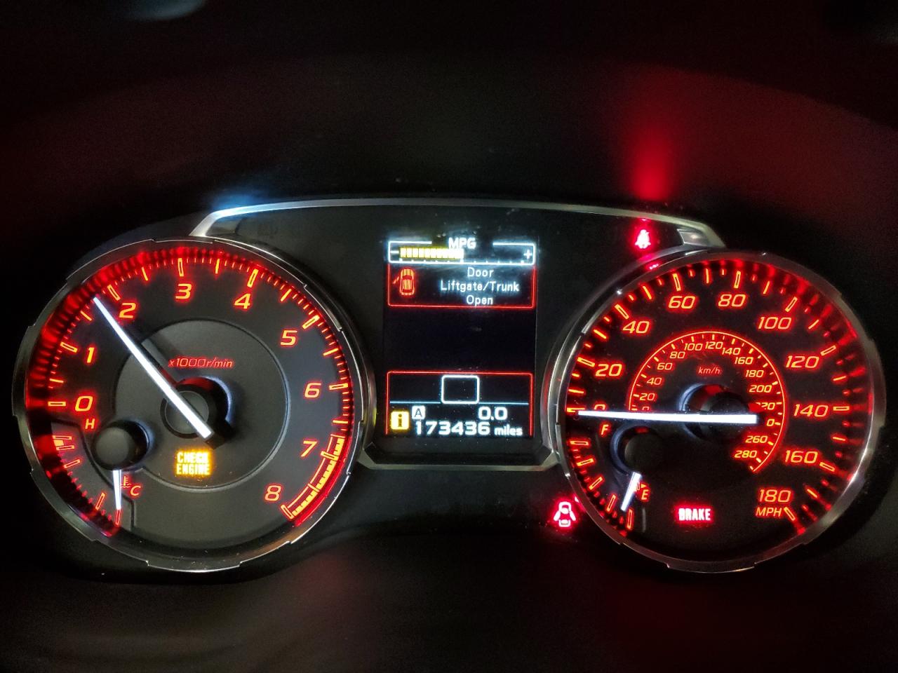 2017 Subaru Wrx Limited VIN: JF1VA1J68H9809948 Lot: 71392885