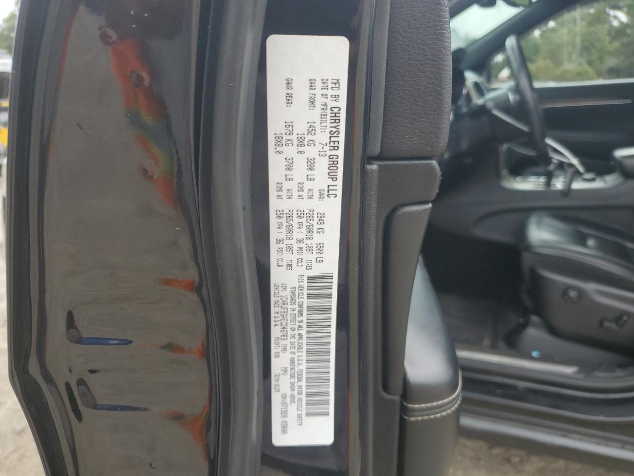 2014 Jeep Grand Cherokee Limited VIN: 1C4RJFBG4EC246783 Lot: 70657145