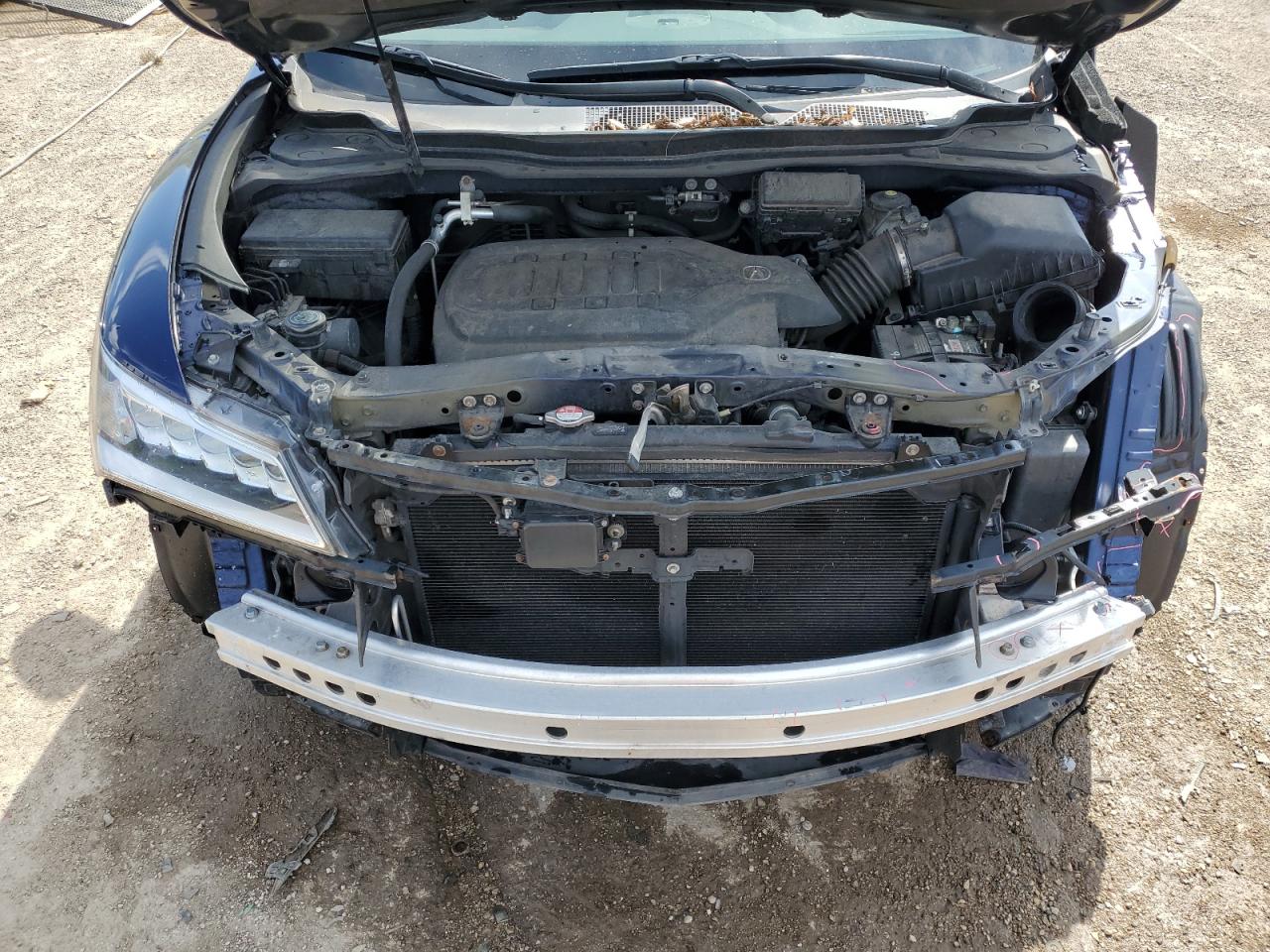 2015 Acura Mdx Advance VIN: 5FRYD4H88FB025987 Lot: 71152965